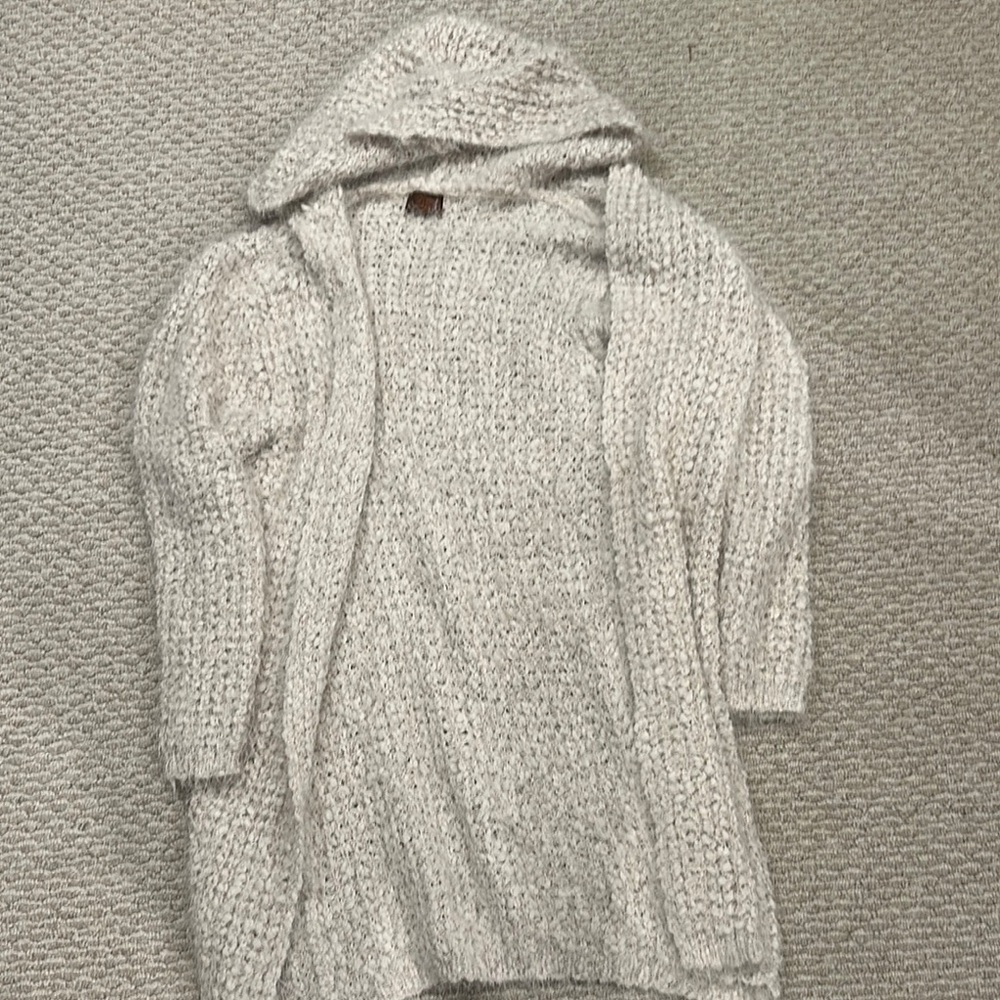 POL Cozy Cream Hooded Sweater